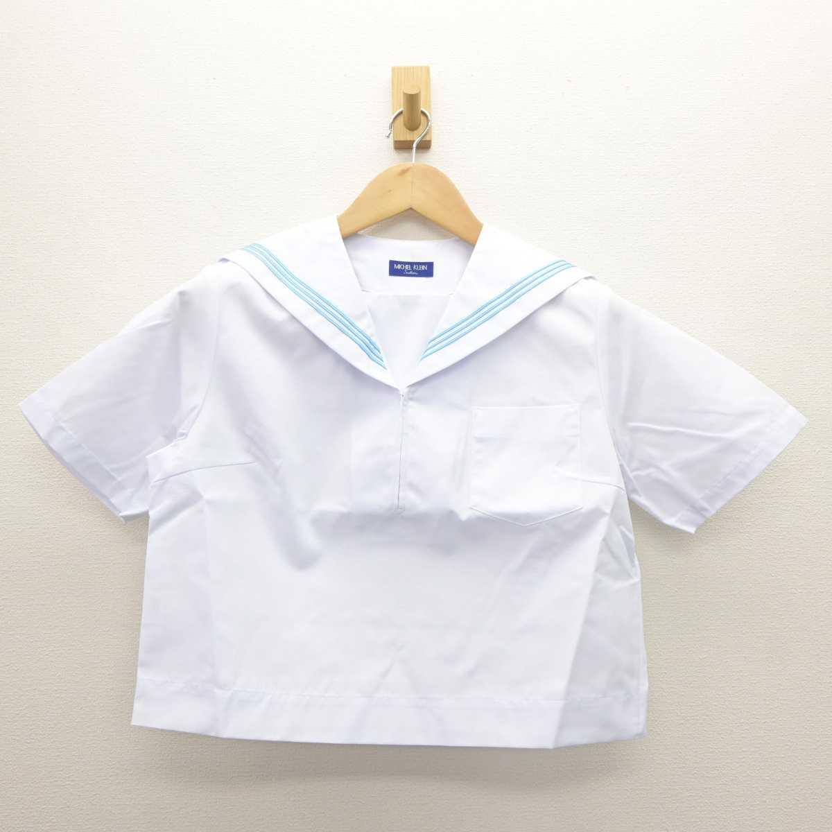 【中古】青森県 是川中学校 女子制服 2点 (セーラー服) sf064233