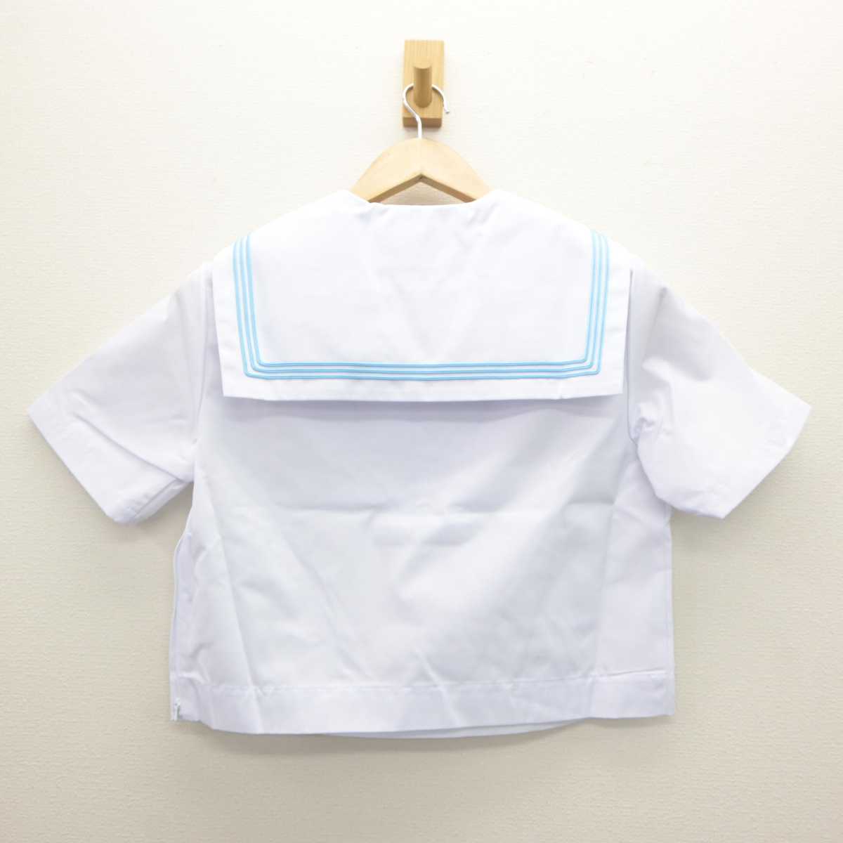 【中古】青森県 是川中学校 女子制服 2点 (セーラー服) sf064233