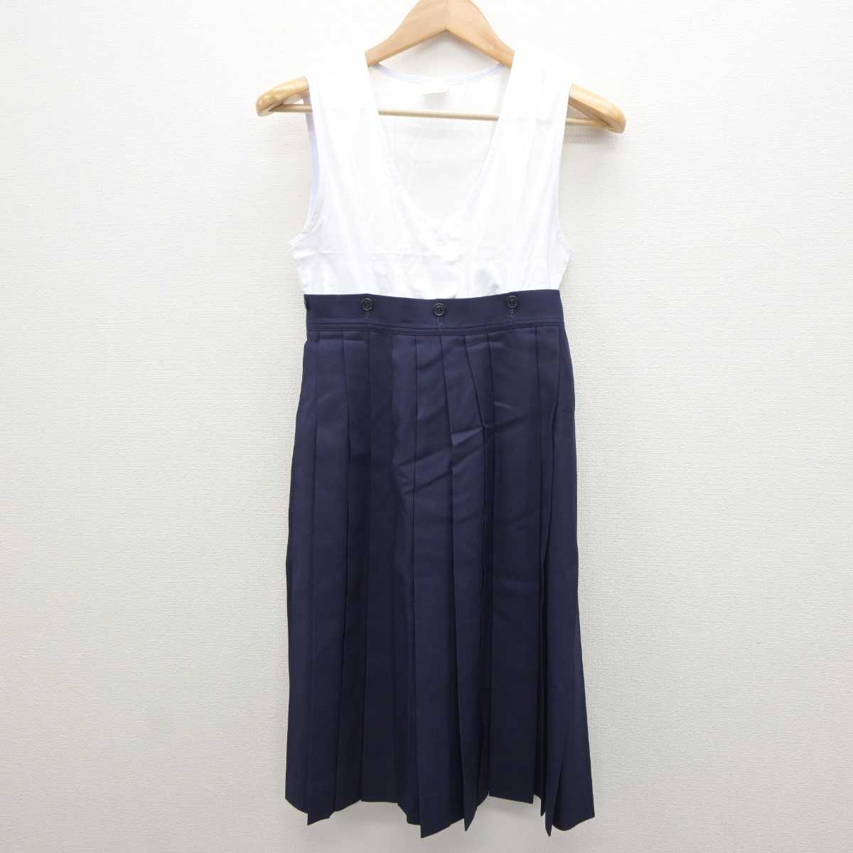 【中古】東京都 学習院女子中等科・高等科 女子制服 3点 (セーラー服・スカート) sf064237