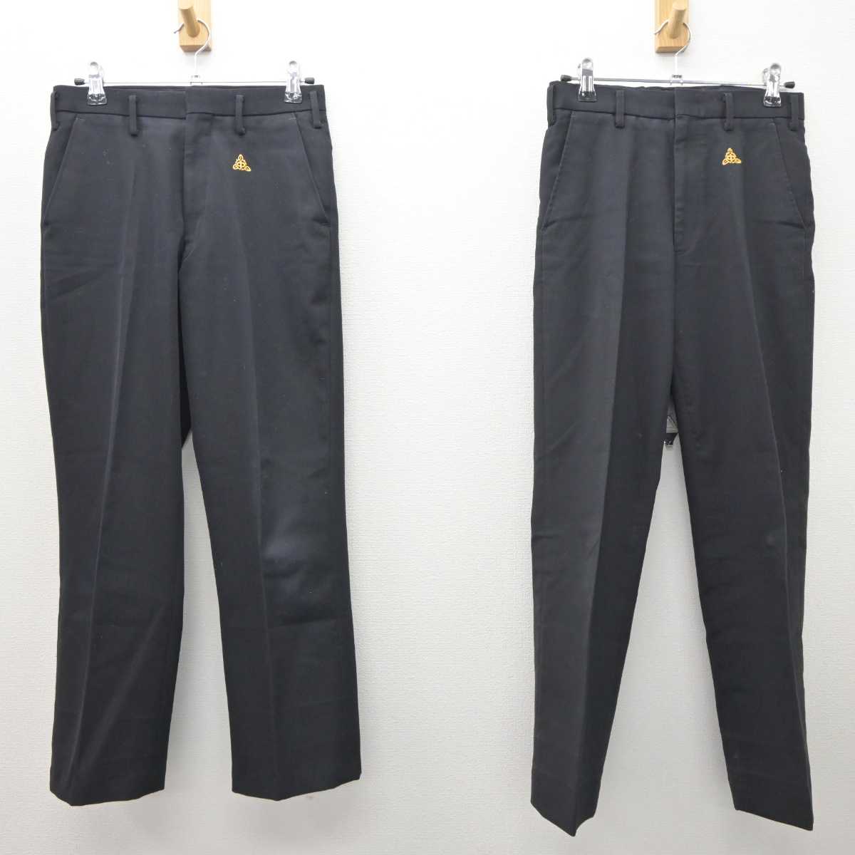 【中古】福岡県 新宮中学校 男子制服 3点 (学ラン・ズボン・ズボン) sf064240