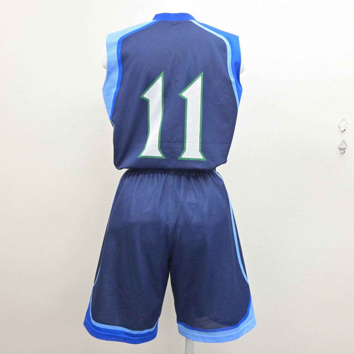 【中古】東京都 深川第七中学校/バスケットボール部ユニフォーム 女子制服 2点 (部活ユニフォーム 上・部活ユニフォーム 下) sf064243