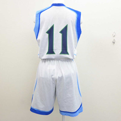 【中古】東京都 深川第七中学校/バスケットボール部ユニフォーム 女子制服 2点 (部活ユニフォーム 上・部活ユニフォーム 下) sf064243