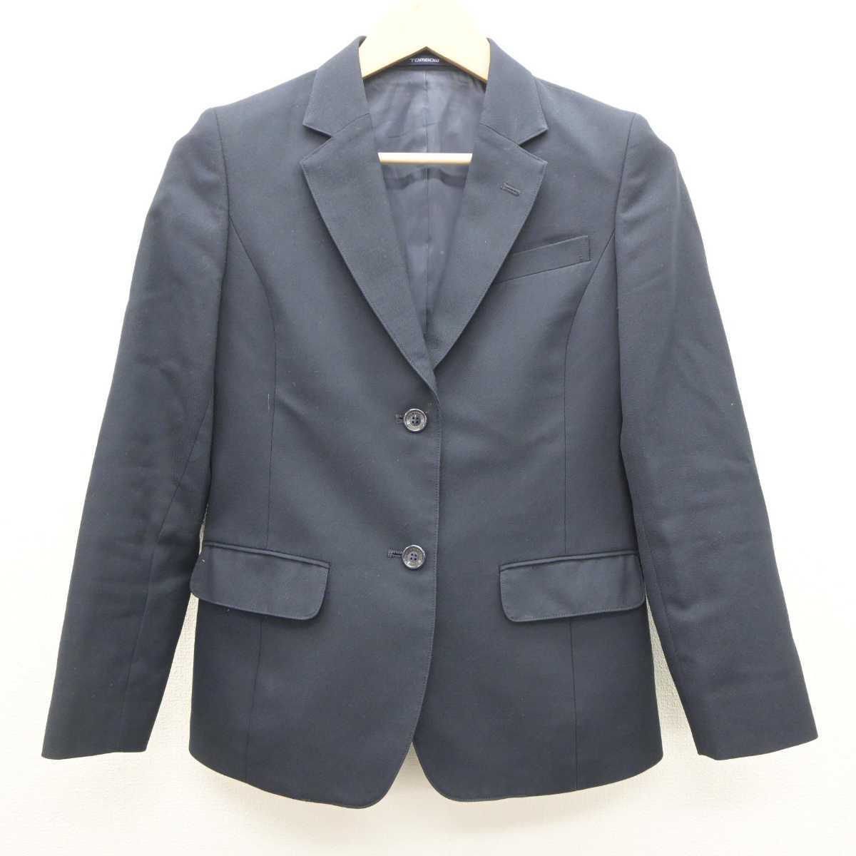 【中古】神奈川県 桐蔭学園高等学校 女子制服 2点 (ブレザー・スカート) sf064244