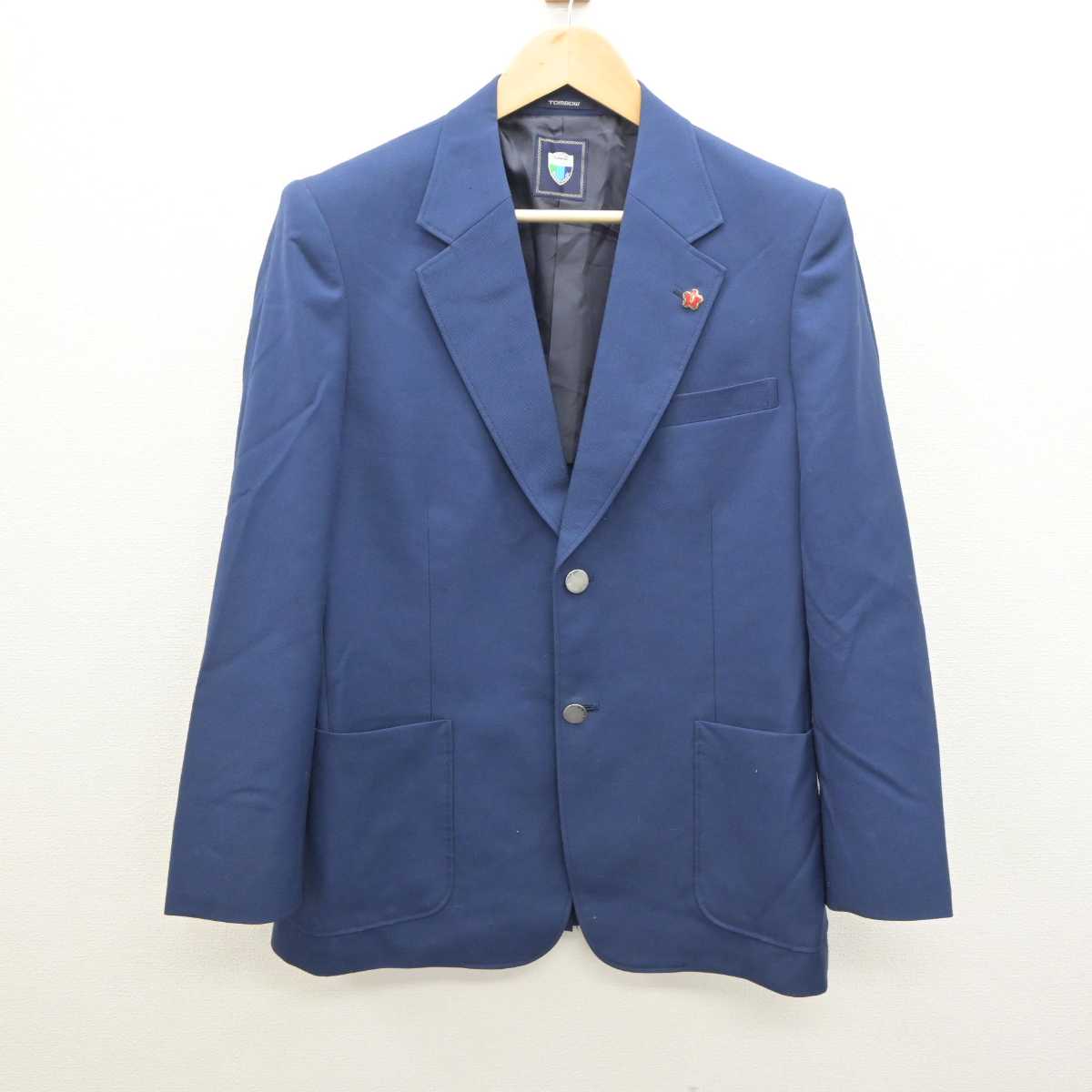 【中古】神奈川県 滝の沢中学校 男子制服 5点 (ブレザー・ズボン) sf064248