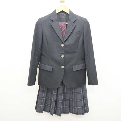 【中古】東京都 園芸高等学校 女子制服 5点 (ブレザー・スカート・ズボン) sf064249