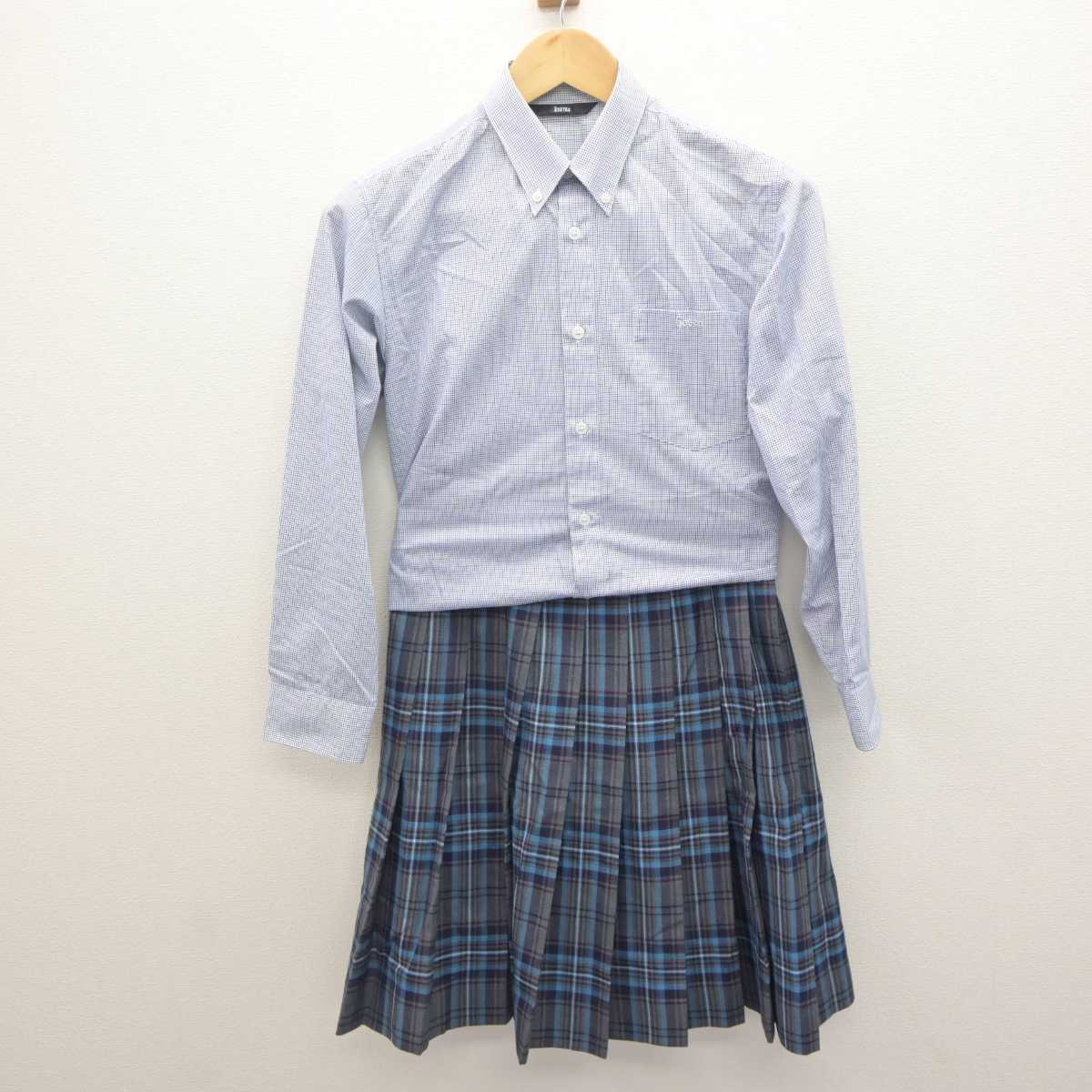 【中古】東京都 宝仙学園高等学校共学部 女子制服 5点 (ブレザー・シャツ・スカート) sf064253