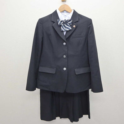 【中古】奈良県 奈良北高等学校 女子制服 5点 (ブレザー・シャツ・スカート) sf064259