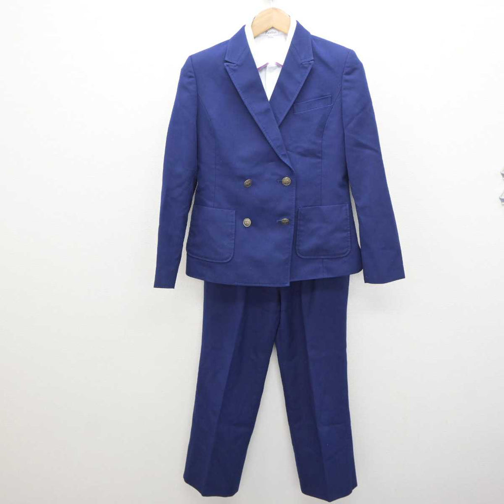 【中古】大阪府 守口市立錦中学校 女子制服 3点 (ブレザー・シャツ・ズボン) sf064269 | 中古制服通販パレイド