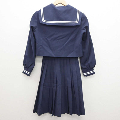 【中古】広島県 日比崎中学校 女子制服 3点 (セーラー服・スカート) sf064275