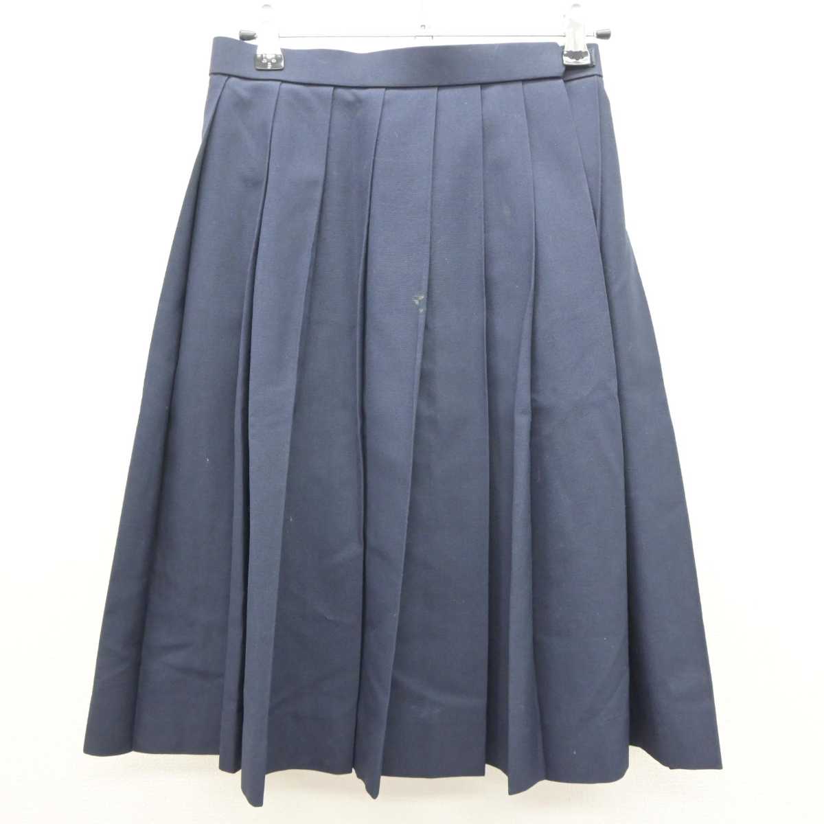 【中古】静岡県 常葉大学附属菊川中学校・高等学校 女子制服 3点 (ニットベスト・シャツ・スカート) sf064305