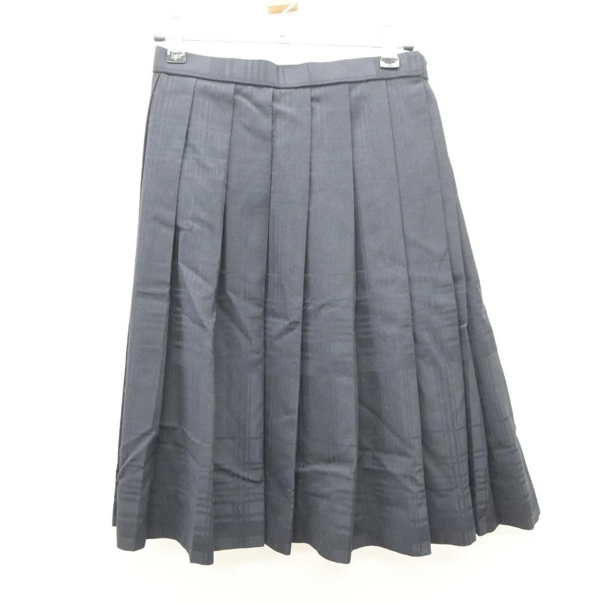 【中古】岡山県 倉敷高等学校 女子制服 5点 (ブレザー・ニット・シャツ・スカート) sf064308