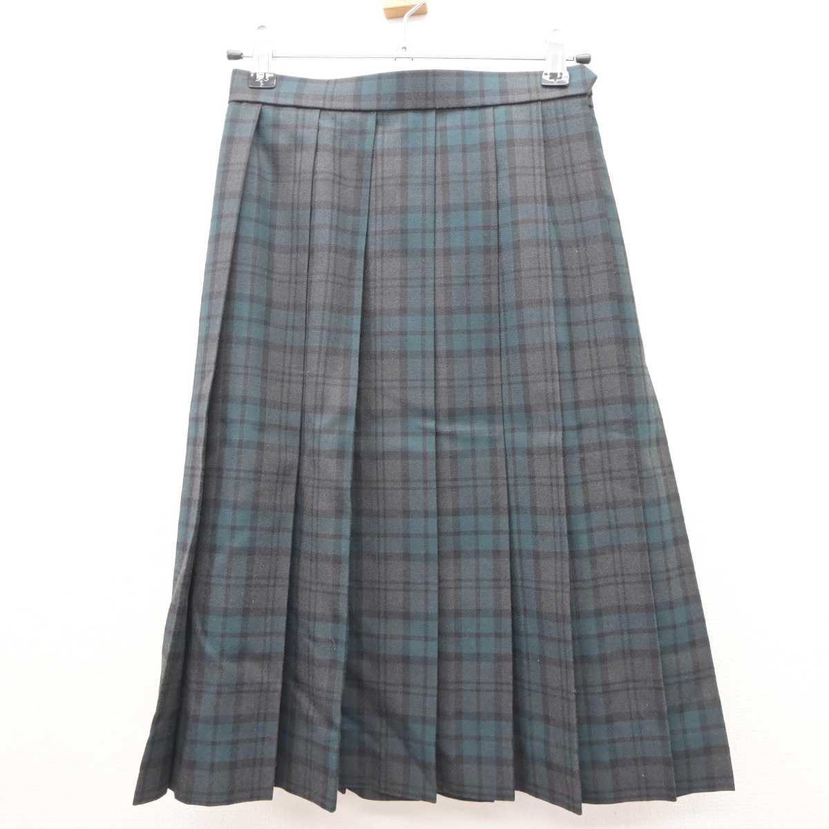 【中古】東京都 鶴牧中学校 女子制服 4点 (ブレザー・シャツ・スカート) sf064321