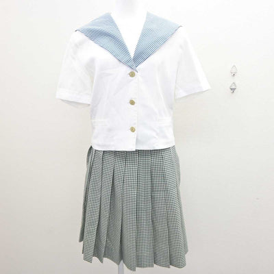 【中古】岡山県 就実高等学校 女子制服 2点 (セーラー服・スカート) sf064324