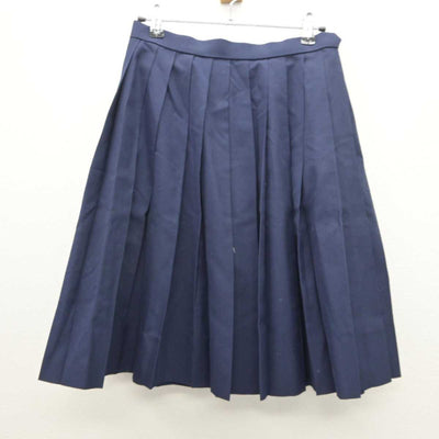 【中古】兵庫県 本庄中学校 女子制服 2点 (シャツ・スカート) sf064332