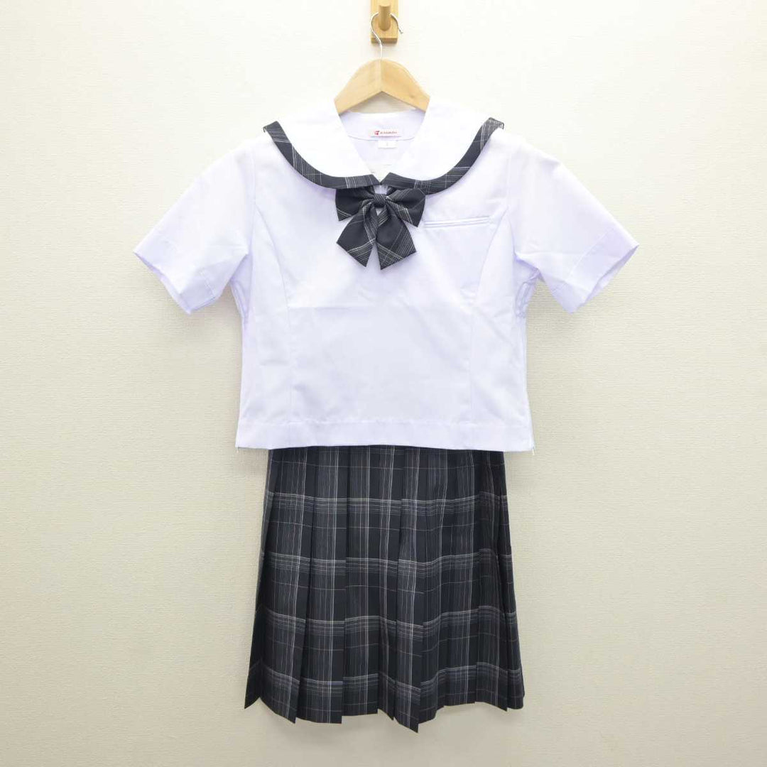 【中古】茨城県 岩瀬日本大学高等学校 女子制服 4点 (セーラー服・スカート) sf064343 | 中古制服通販パレイド