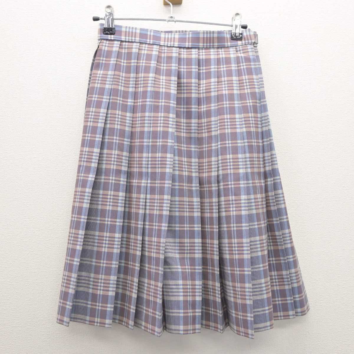 【中古】京都府 京都光華中学校 女子制服 2点 (シャツ・スカート) sf064356