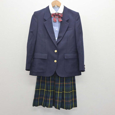 【中古】埼玉県 西武学園文理中学校・高等学校 女子制服 4点 (ブレザー・シャツ・スカート) sf064359