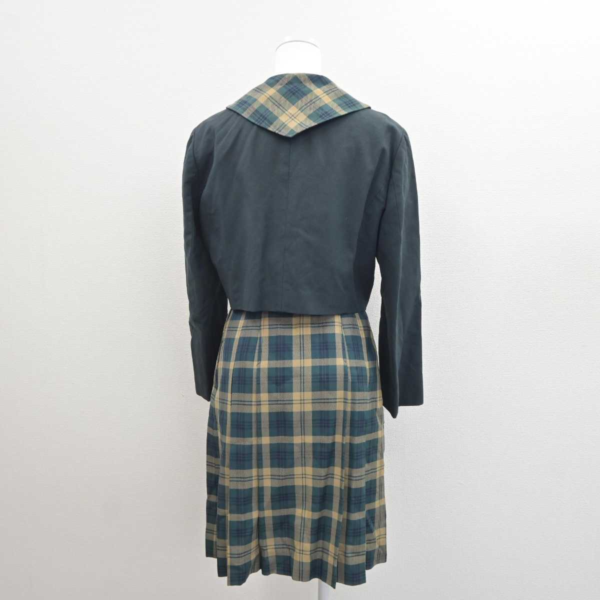 【中古】福岡県 博多高等学校/旧制服 女子制服 2点 (ブレザー・スカート) sf064368