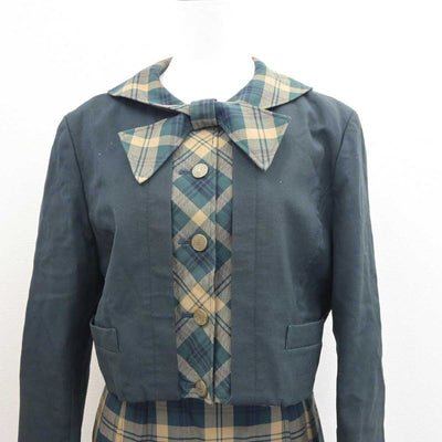 【中古】福岡県 博多高等学校/旧制服 女子制服 2点 (ブレザー・スカート) sf064368