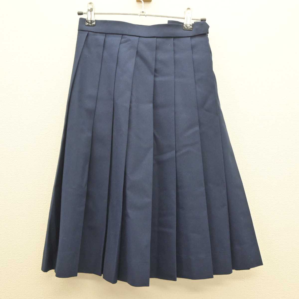 【中古】熊本県 熊本農業高等学校 女子制服 7点 (ブレザー・シャツ・スカート) sf064373