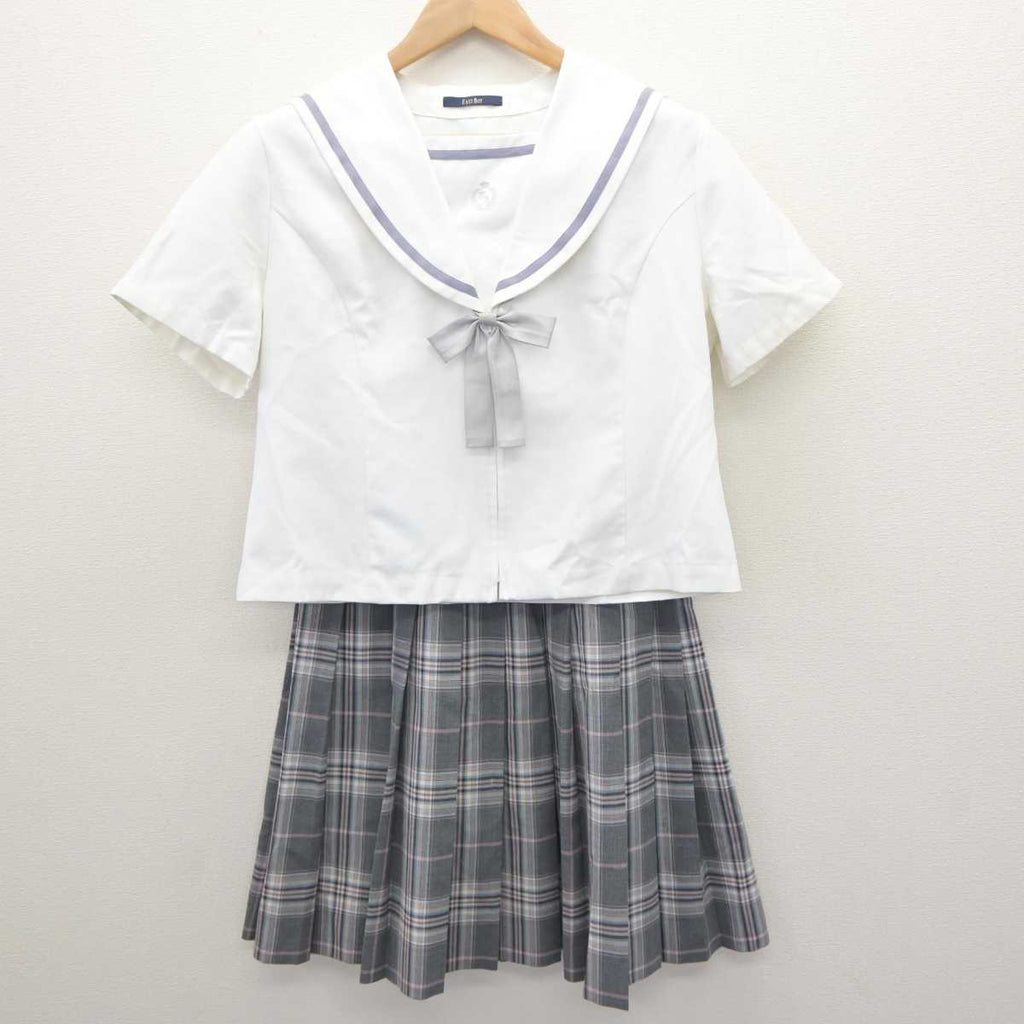 【中古】埼玉県 浦和麗明高等学校 女子制服 3点 (セーラー服・スカート) sf064392