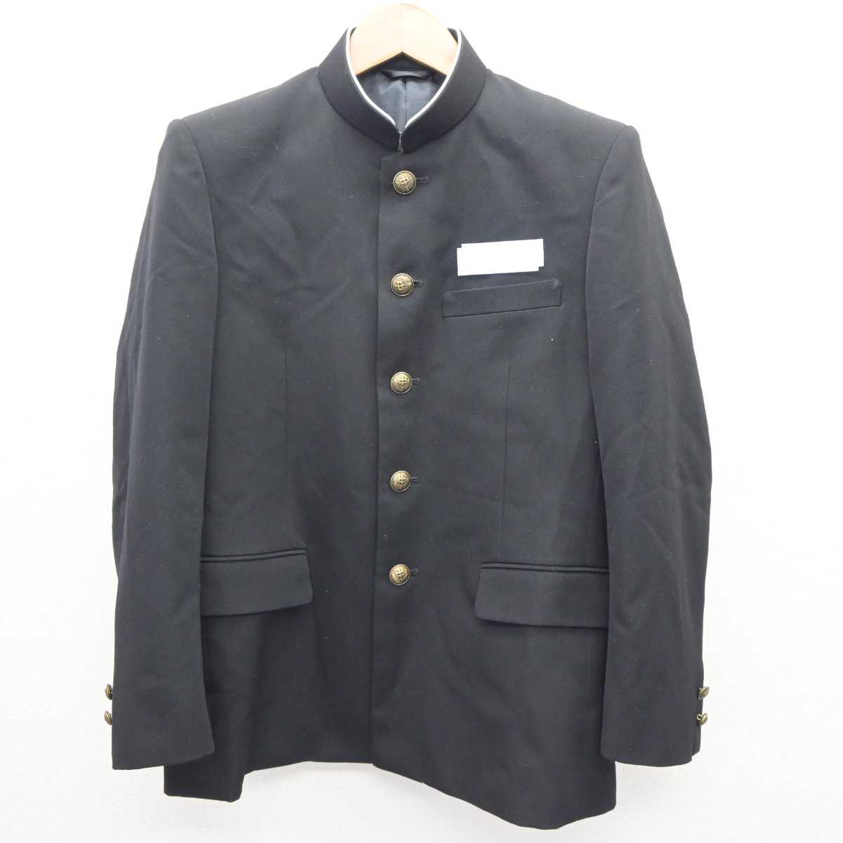 【中古】鹿児島県 隼人中学校 男子制服 3点 (学ラン・ズボン・ズボン) sf064398