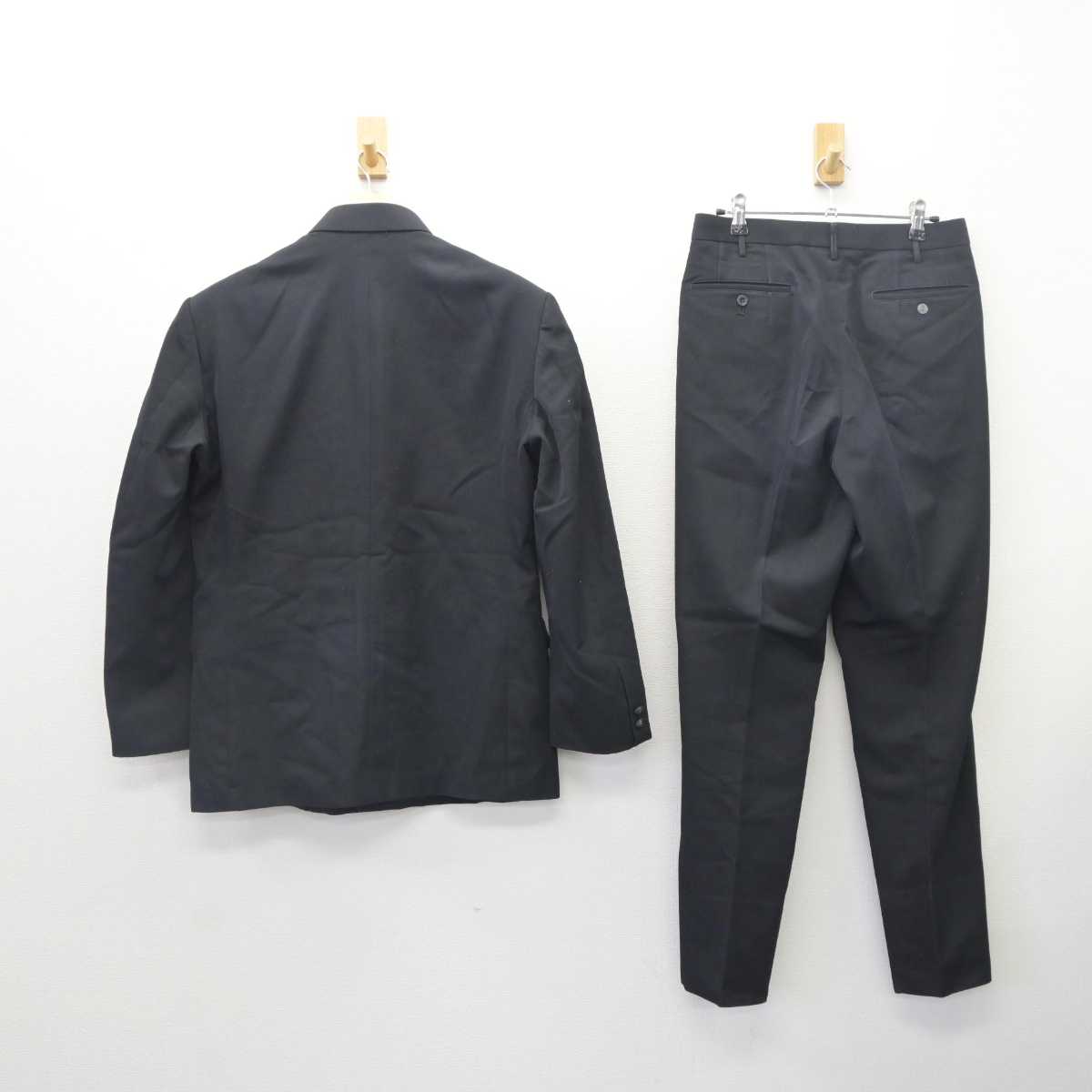 【中古】群馬県 渋川工業高等学校 男子制服 4点 (学ラン・ズボン・ズボン) sf064419