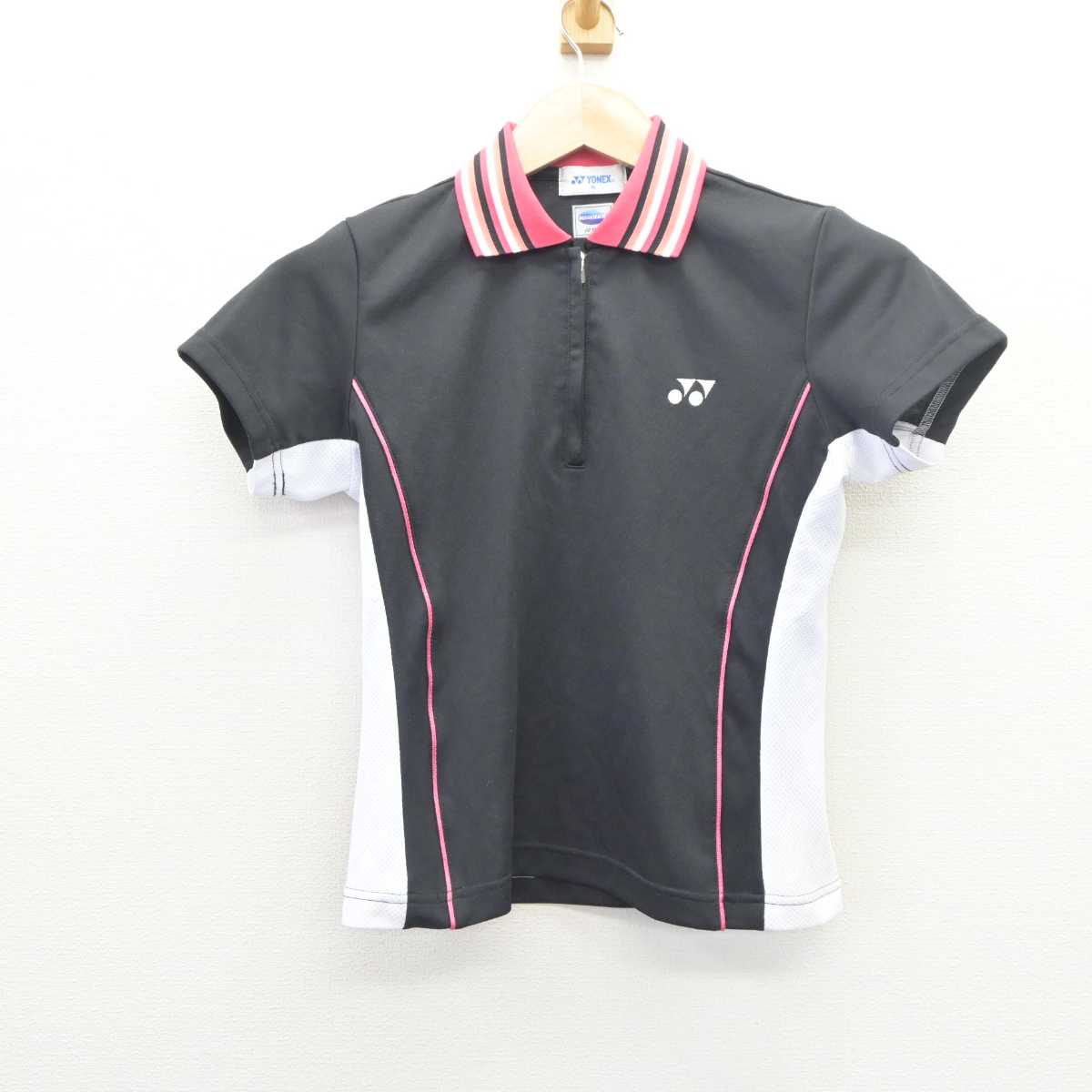 【中古】埼玉県 西武学園文理中学校/バトミントン部ユニフォーム 女子制服 1点 (部活ユニフォーム 上) sf064434