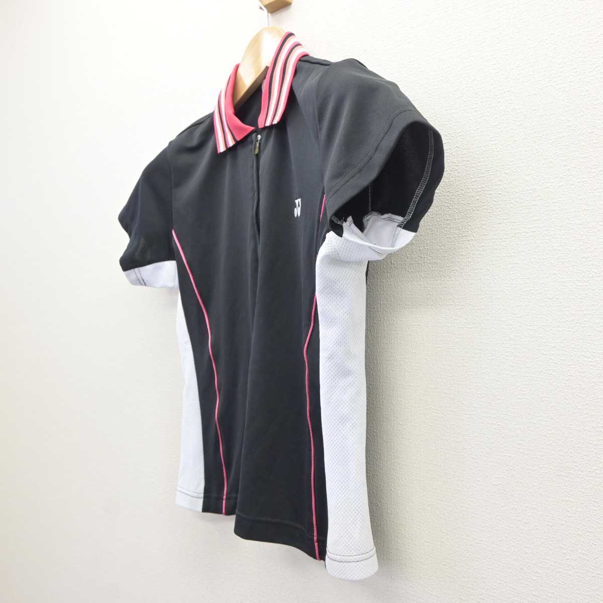 【中古】埼玉県 西武学園文理中学校/バトミントン部ユニフォーム 女子制服 1点 (部活ユニフォーム 上) sf064434