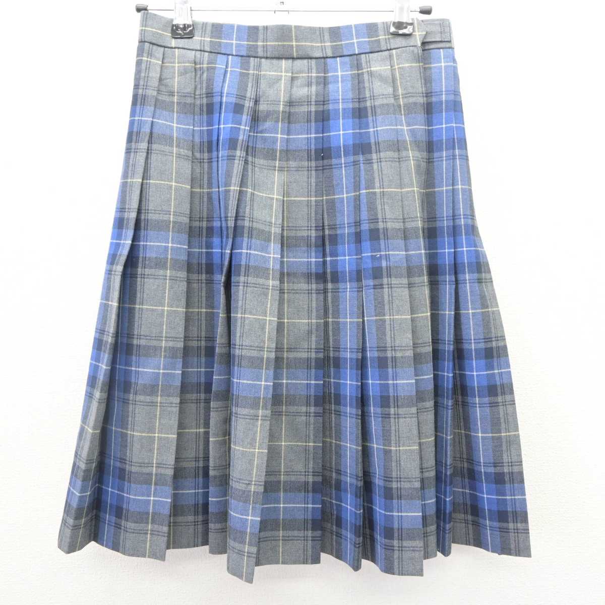 【中古】東京都 麹町学園女子高等学校 女子制服 4点 (ニットベスト・シャツ・スカート) sf064453