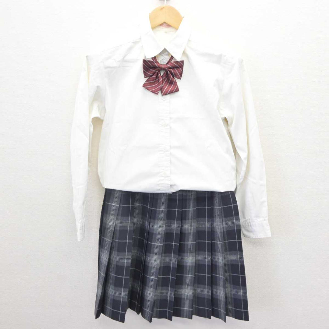 中古】東京都 実践学園高等学校 女子制服 4点 (ブレザー・シャツ・スカート) sf064465 | 中古制服通販パレイド