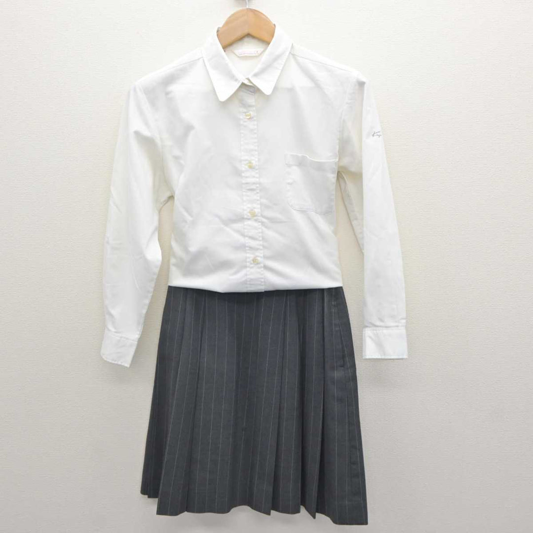 中古】東京都 錦城高等学校 女子制服 3点 (ベスト・シャツ・スカート) sf064490 | 中古制服通販パレイド