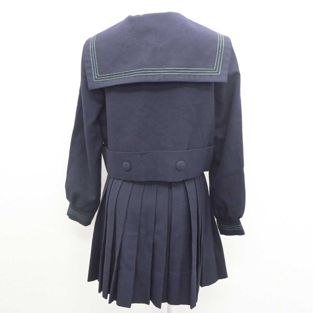 【中古】大阪府 樟蔭東高等女子学校 女子制服 3点 (セーラー服・スカート) sf064498