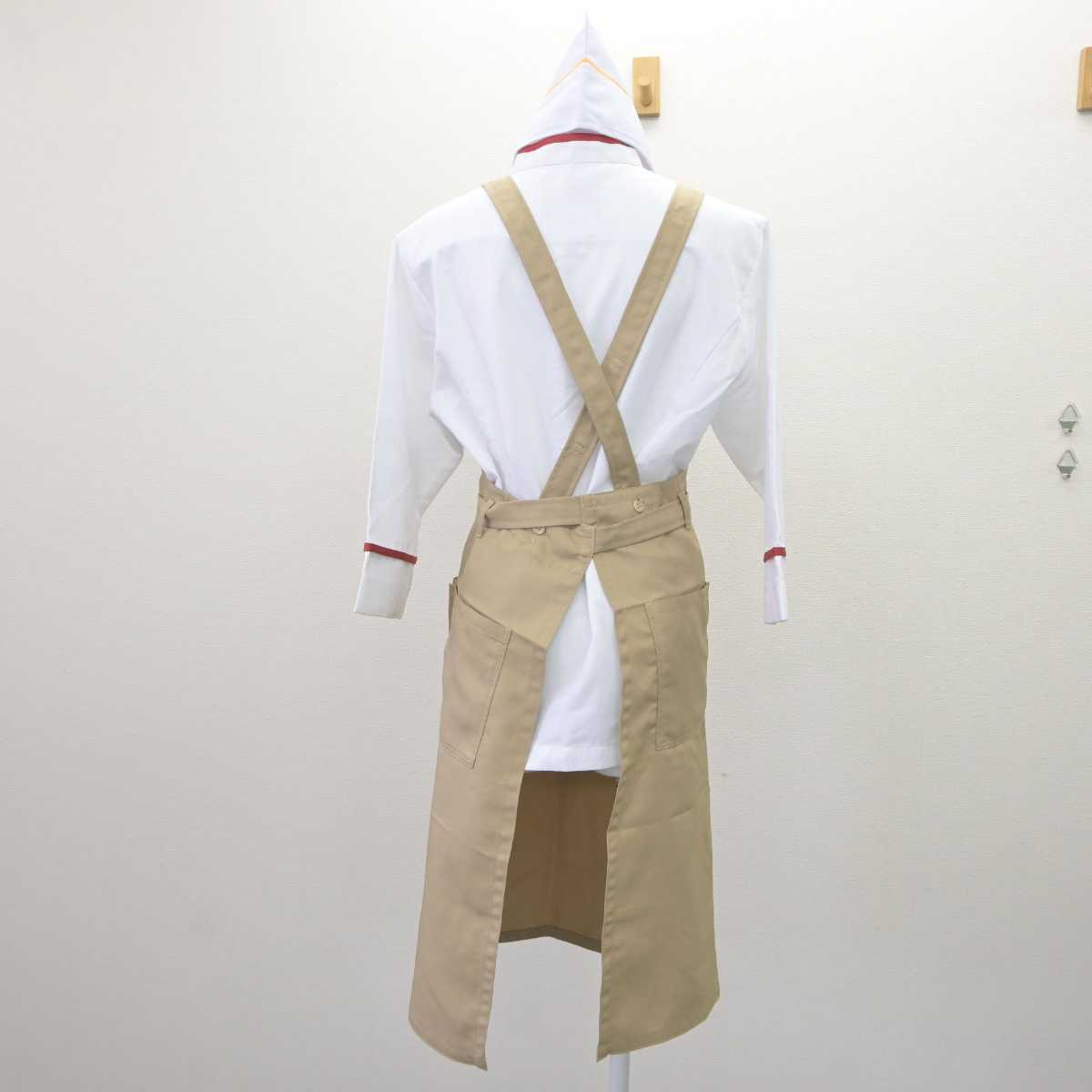 【中古】大分県 楊志館高等学校 女子制服 3点 (その他アイテム・エプロン / サロン) sf064505