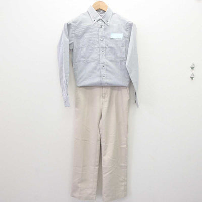 【中古】大分県 楊志館高等学校 女子制服 2点 (シャツ・ズボン) sf064506