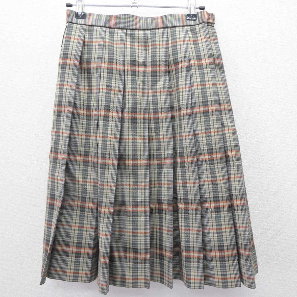 【中古】群馬県 佐野中学校 女子制服 2点 (ブレザー・スカート) sf064507