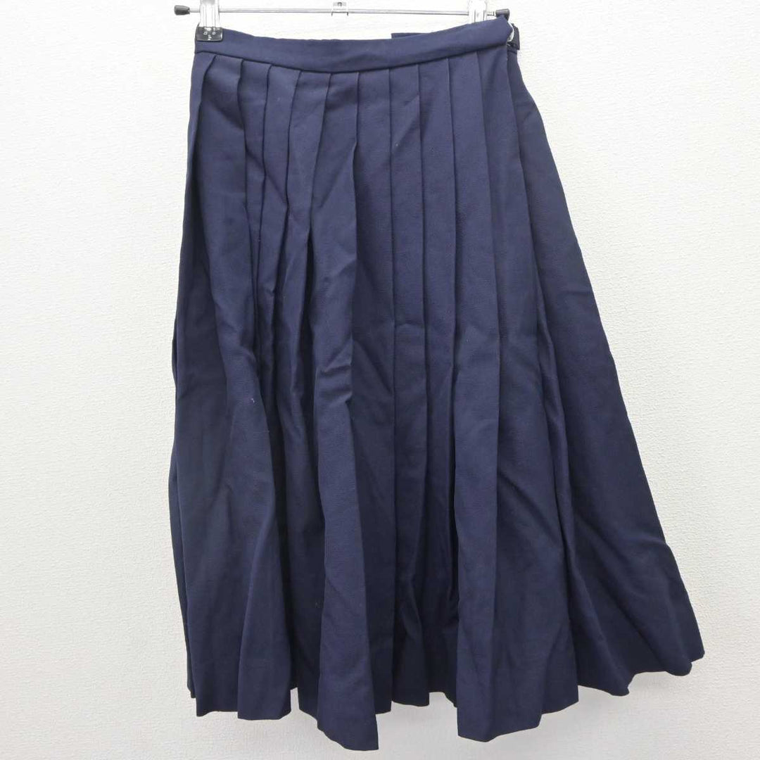 【中古】群馬県 豊岡中学校 女子制服 3点 (セーラー服・スカート) sf064513