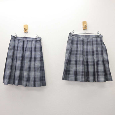 【中古】神奈川県 横須賀総合高等学校 女子制服 3点 (スカート・スカート) sf064517