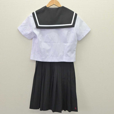 【中古】岐阜県 中津商業高等学校 女子制服 4点 (セーラー服・セーラー服・スカート) sf064536