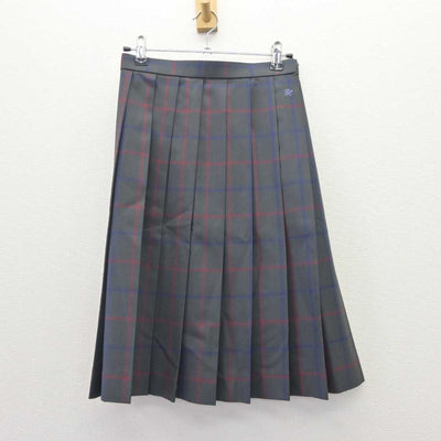 【中古】愛知県 豊田東高等学校 女子制服 3点 (ブレザー・スカート) sf064549