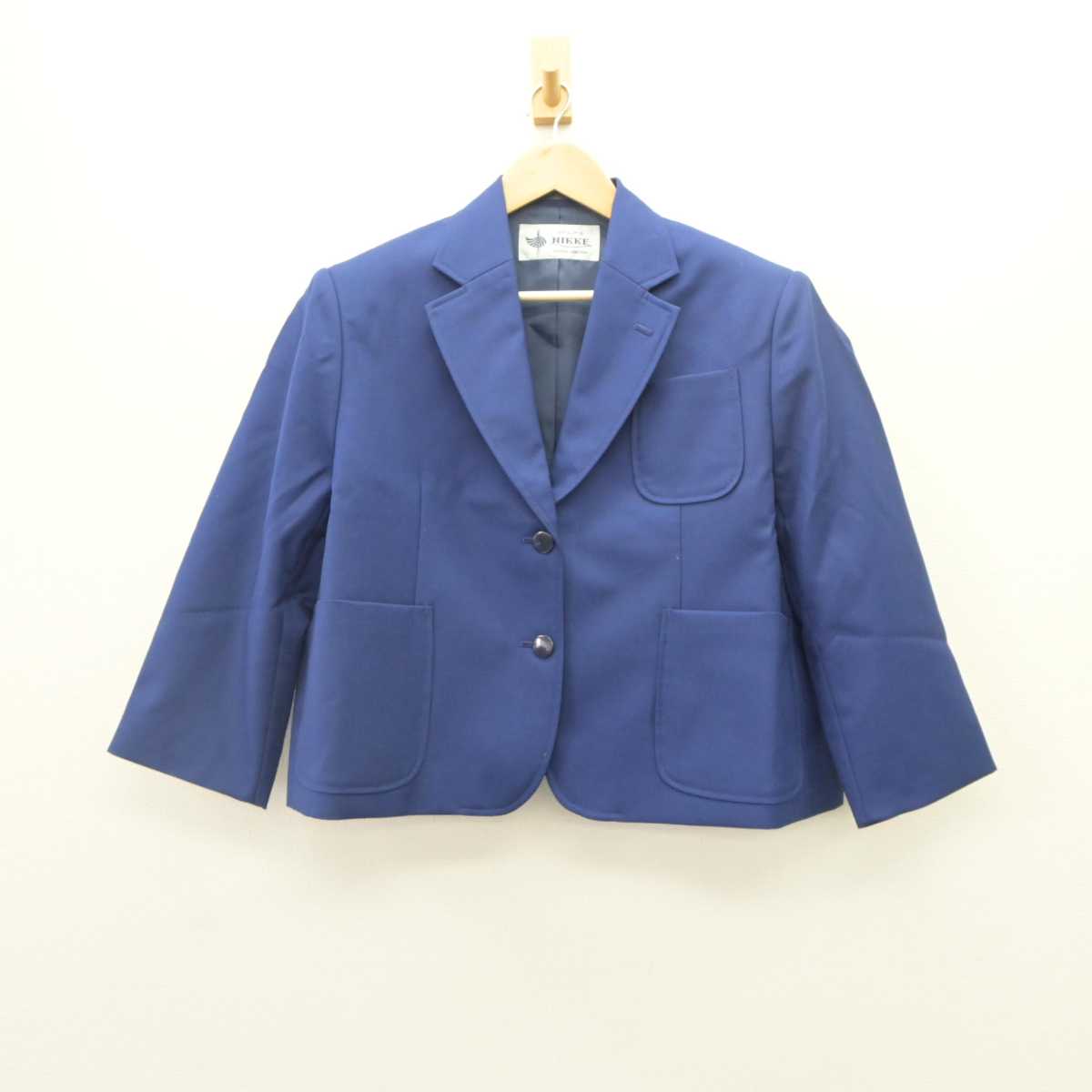 【中古】千葉県 山王中学校 女子制服 2点 (ブレザー・ベスト) sf064551