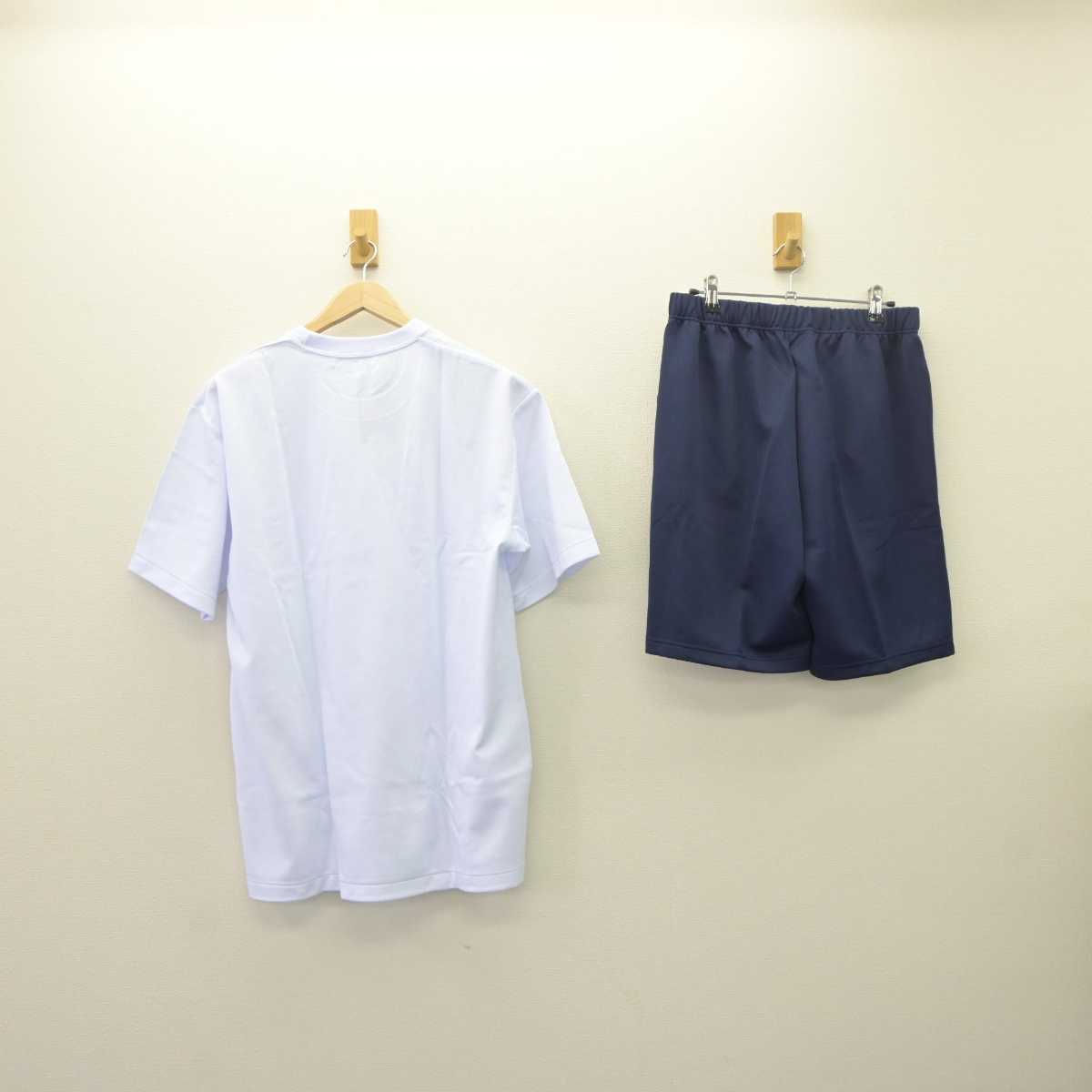 【中古】千葉県 山王中学校 女子制服 2点 (体操服 上・体操服 下) sf064553