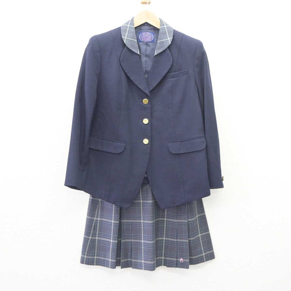 【中古】京都府 久御山高等学校 女子制服 3点 (ブレザー・スカート・スカート) sf064558 | 中古制服通販パレイド