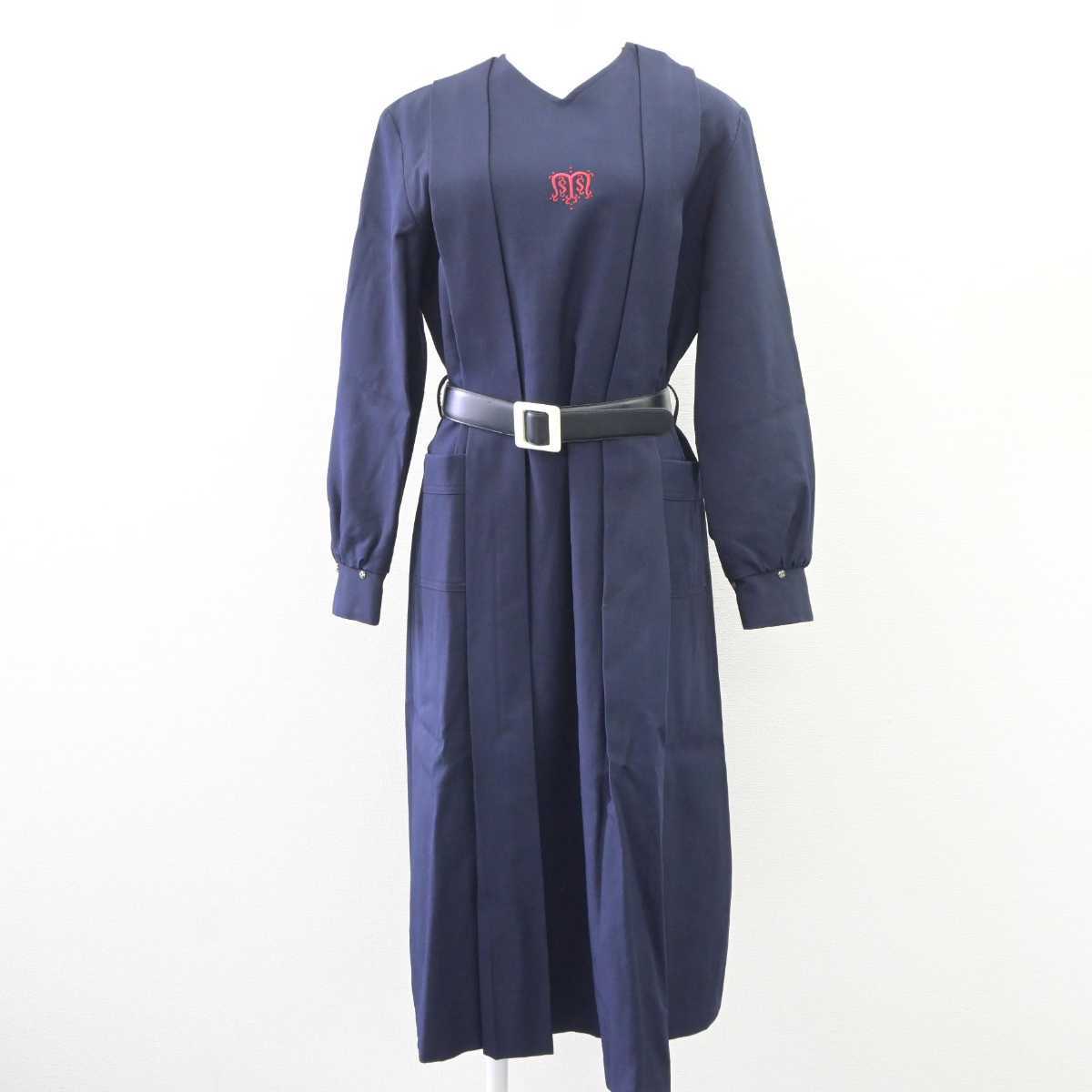 【中古】兵庫県 松蔭中学校・高等学校 女子制服 1点 (ワンピース) sf064559