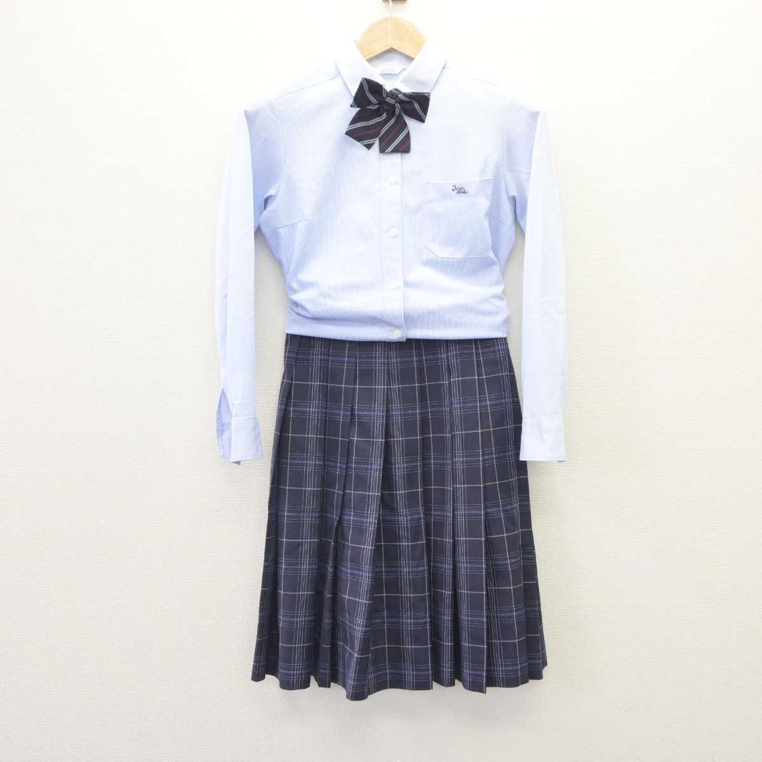 中古】山口県 野田学園高等学校 女子制服 4点 (ブレザー・シャツ・スカート) sf064565 | 中古制服通販パレイド