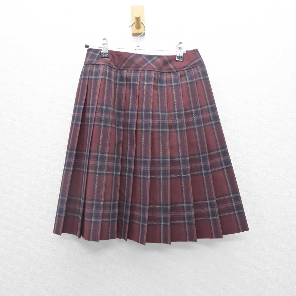 【中古】東京都 帝京中学校・高等学校 女子制服 3点 (シャツ・スカート) sf064577