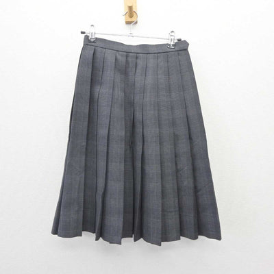 【中古】富山県 高岡商業高等学校 女子制服 5点 (ブレザー・ニット・シャツ・スカート) sf064578