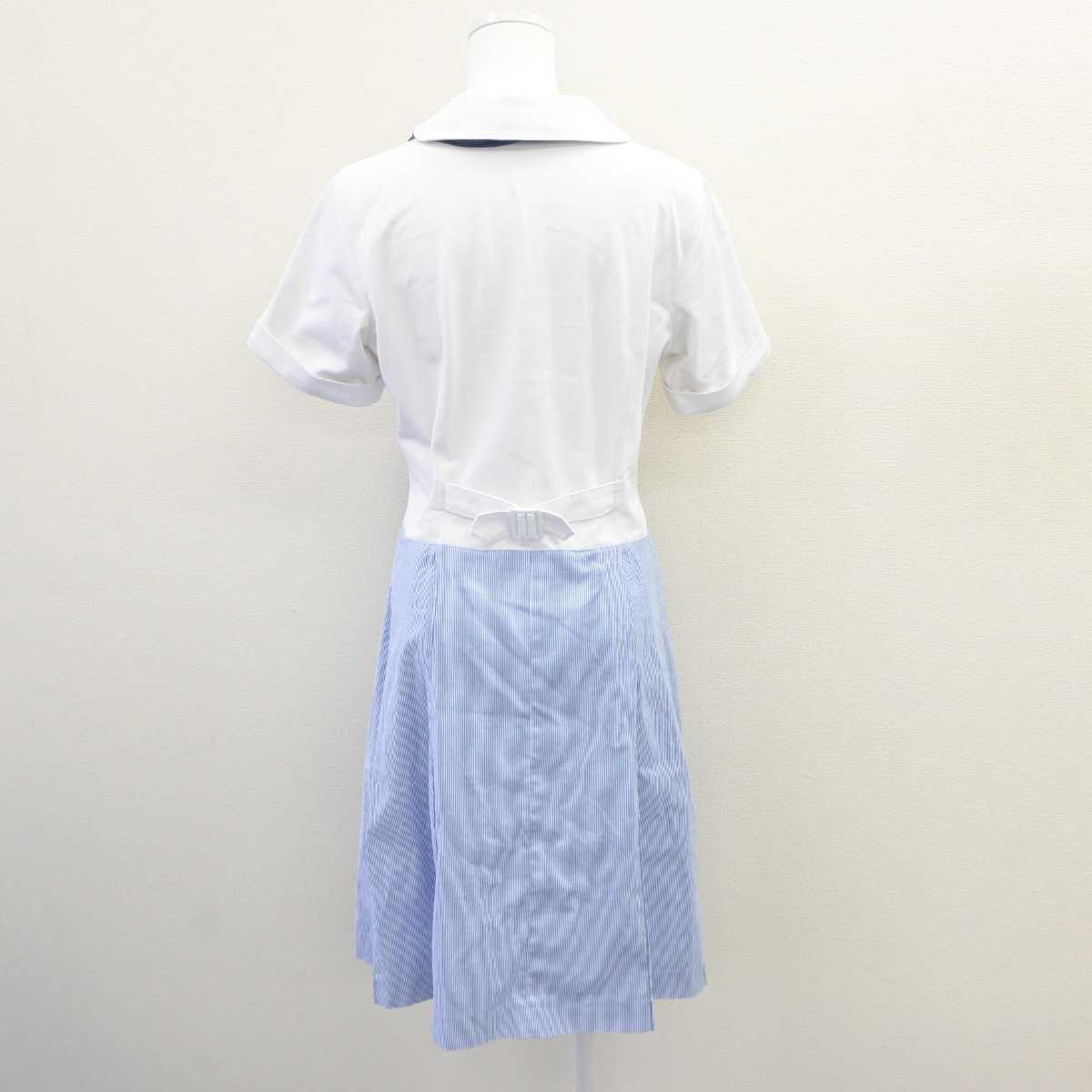 【中古】東京都 女子聖学院中学校・高等学校 女子制服 3点 (ニット・ワンピース) sf064588