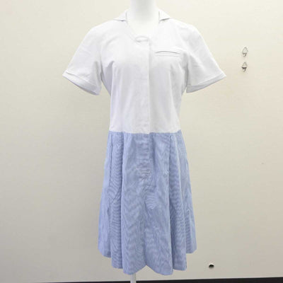 【中古】東京都 女子聖学院中学校・高等学校 女子制服 1点 (ワンピース) sf064589