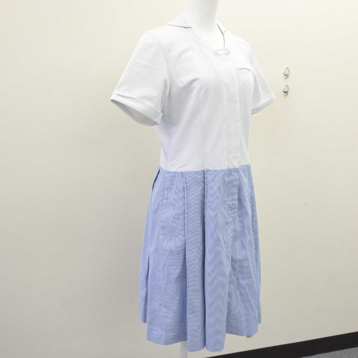 【中古】東京都 女子聖学院中学校・高等学校 女子制服 1点 (ワンピース) sf064589